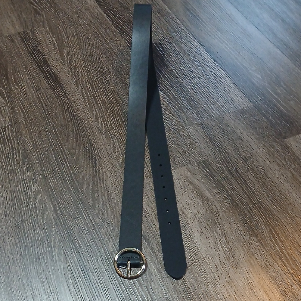 Target Black Belt with Gold Buckle